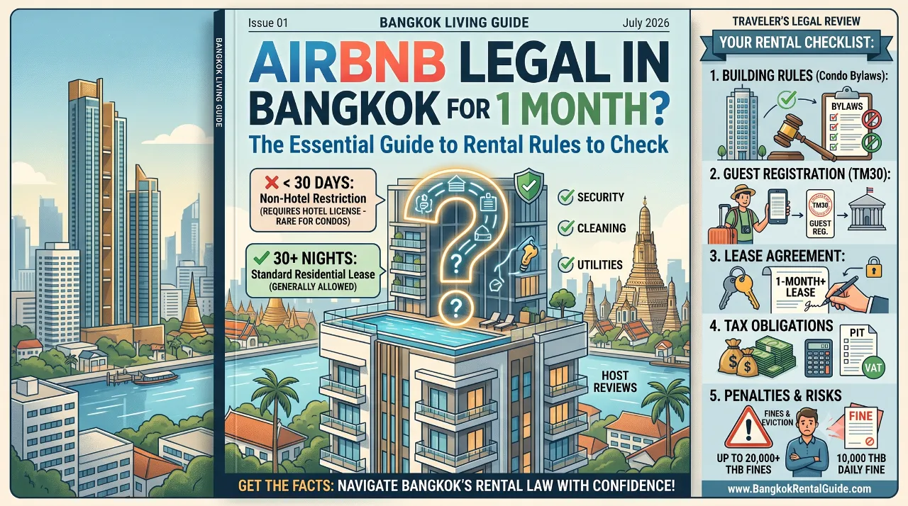 Is Airbnb Legal in Bangkok for 1 Month? Rental Rules to Check