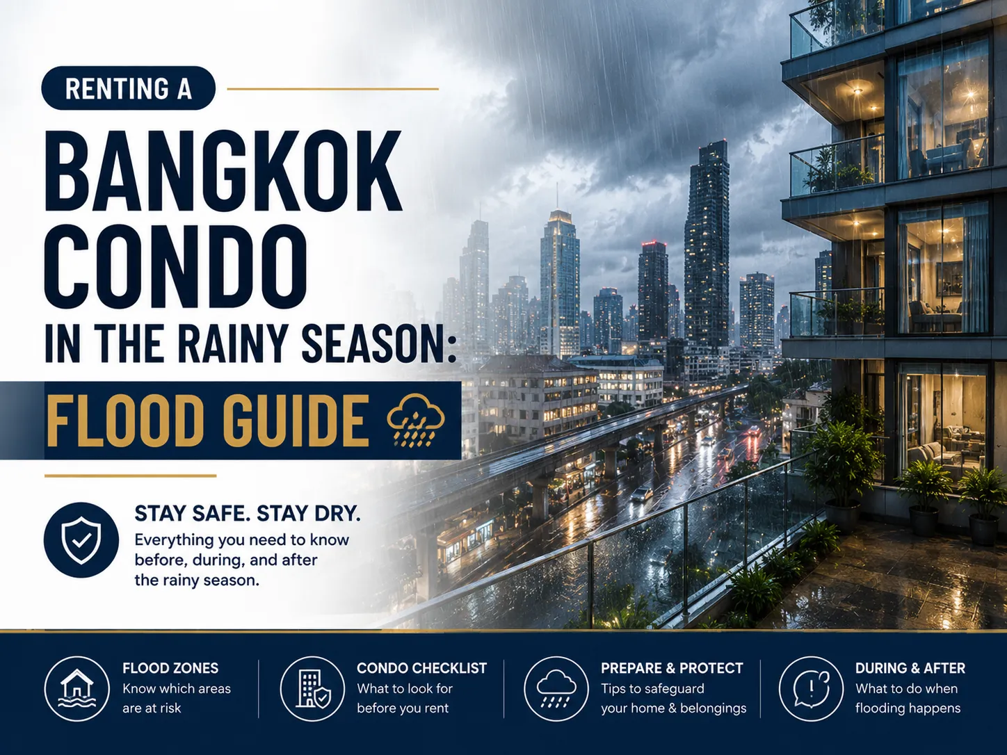 Renting a Bangkok Condo in the Rainy Season: Flood Guide